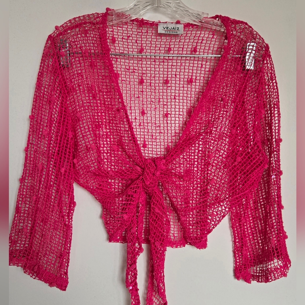 Wrap Crop Jacket Cardigan